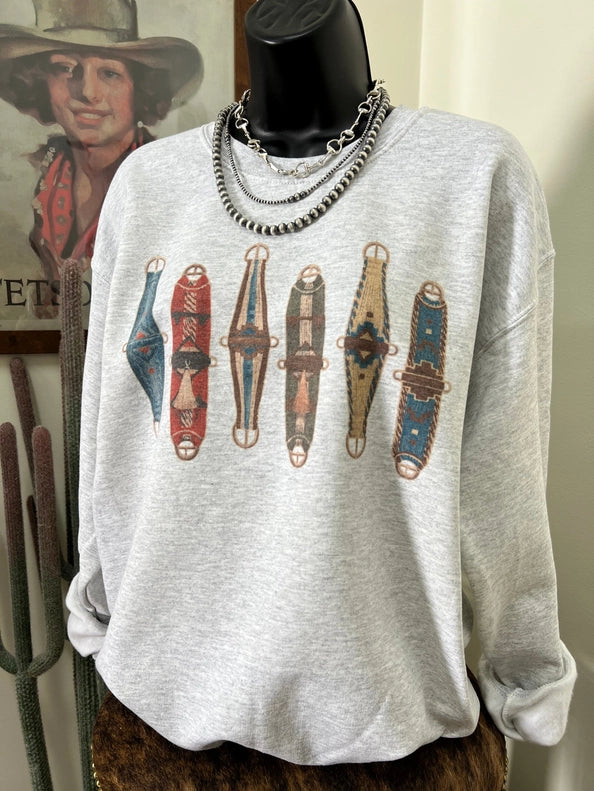 Colorful Cinch Crewneck