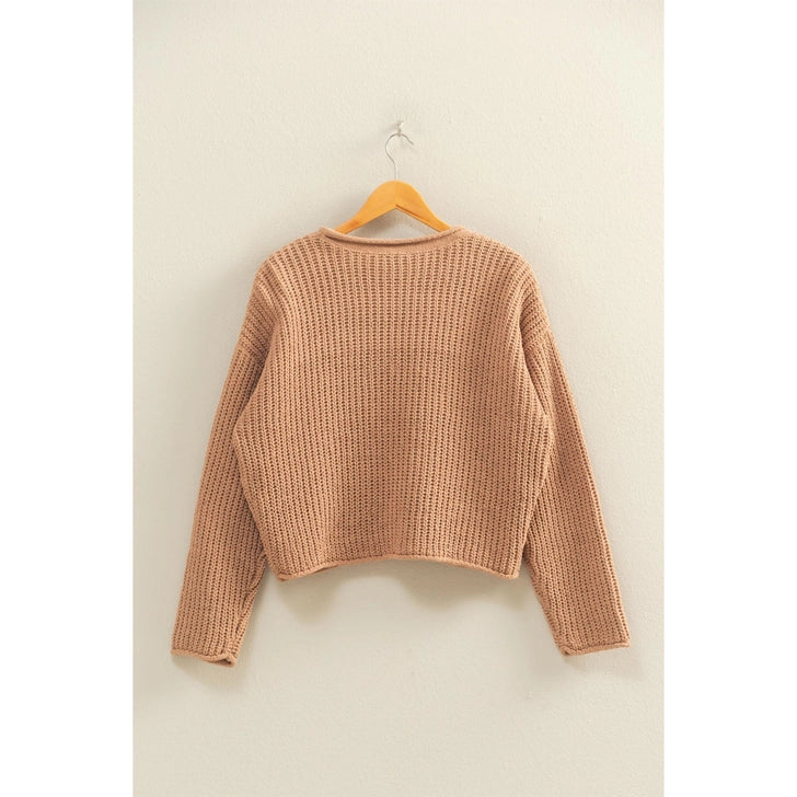 Blaire Dark Taupe Sweater
