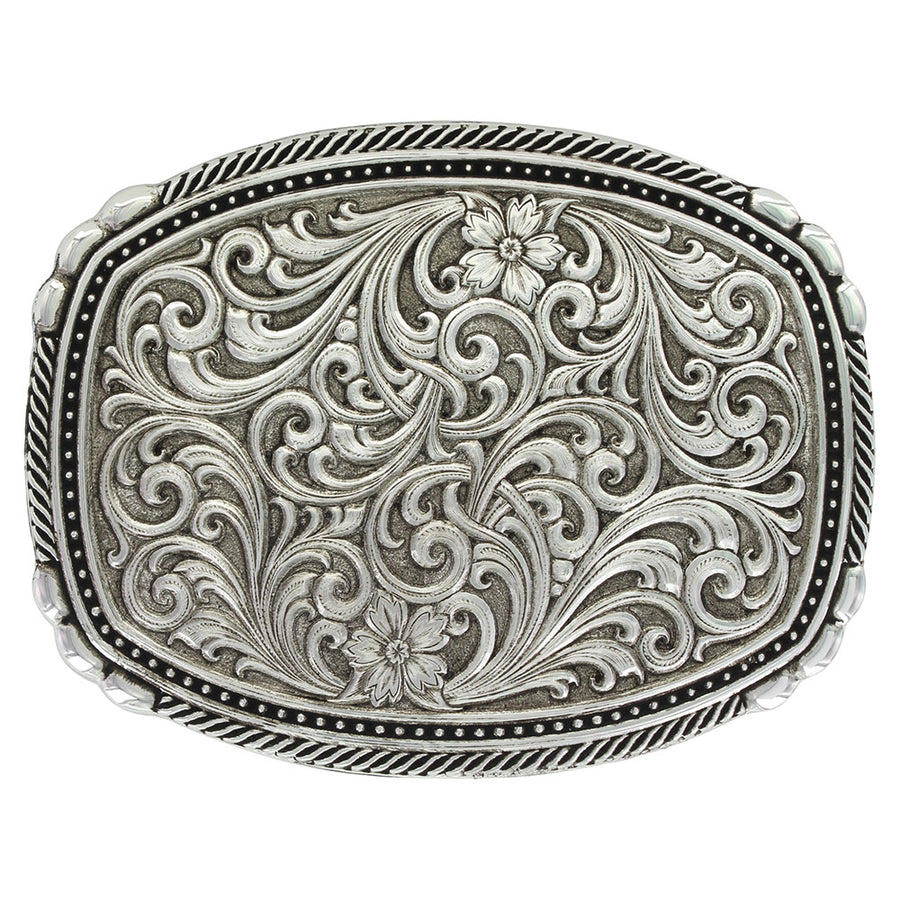 Montana Silversmith Antiqued Pinpoints and Twisted Rope Buckle