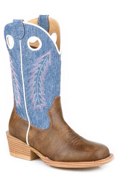 Roper Denim Top Girls Boot