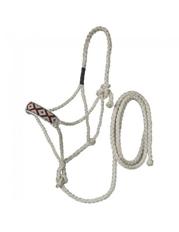 CST Mule Tape Halter w/ Beaded Nose