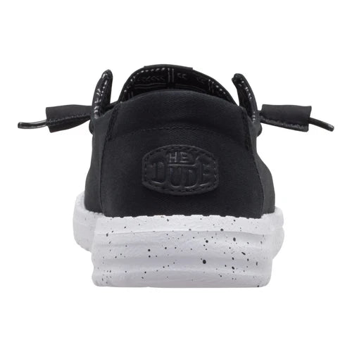 Hey Dude Wendy Stretch Canvas Black Odyssey