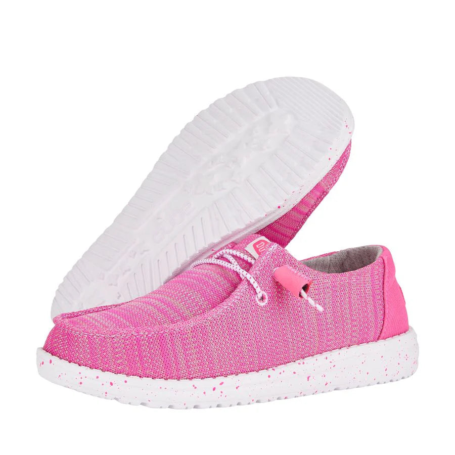 Hey Dude Wendy Toddler Sport Mesh Bright Pink