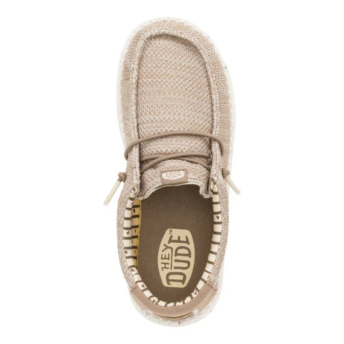 Hey Dude Wally Youth Walnut Stretch Sox