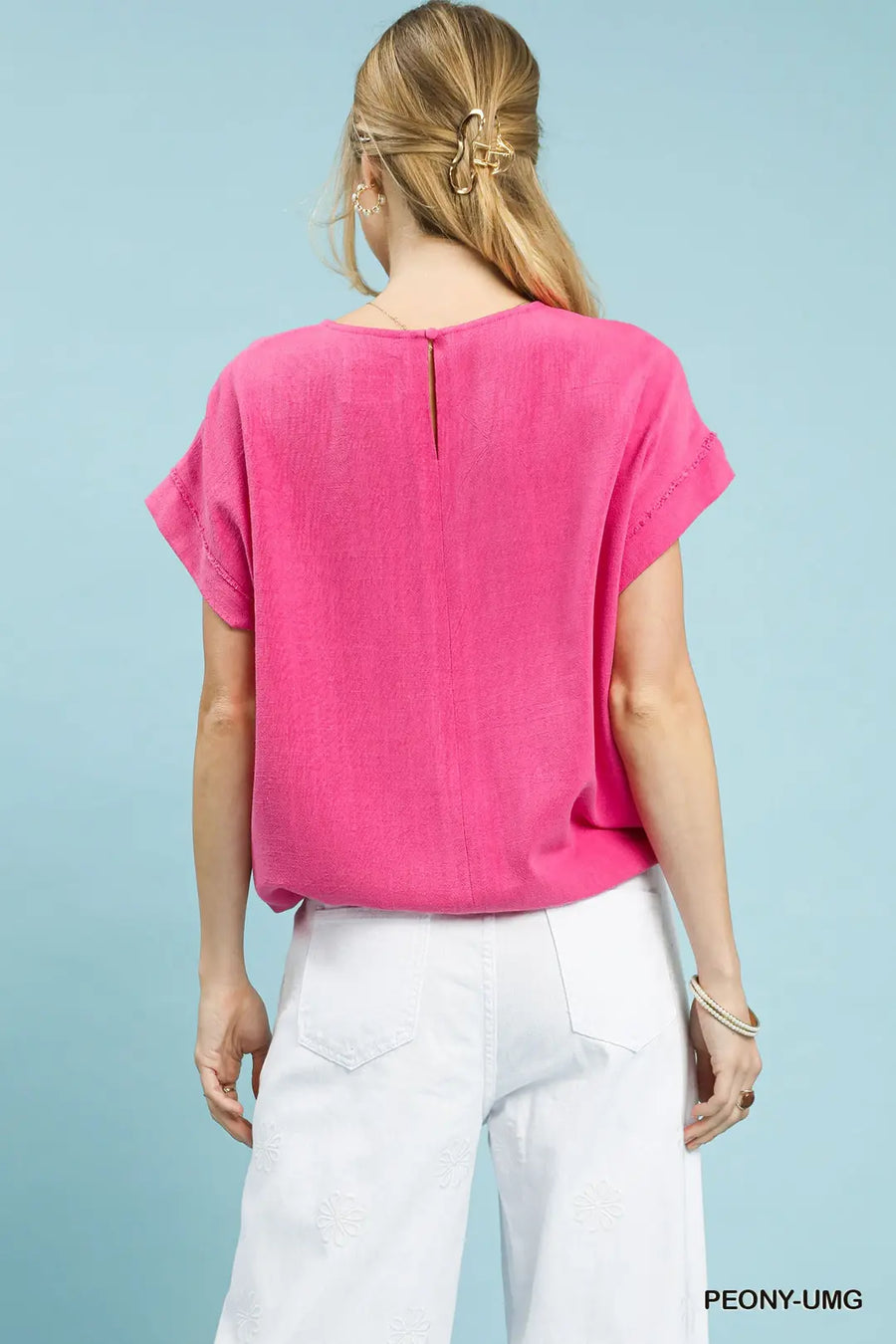 Umgee Dannie Drawstring Top