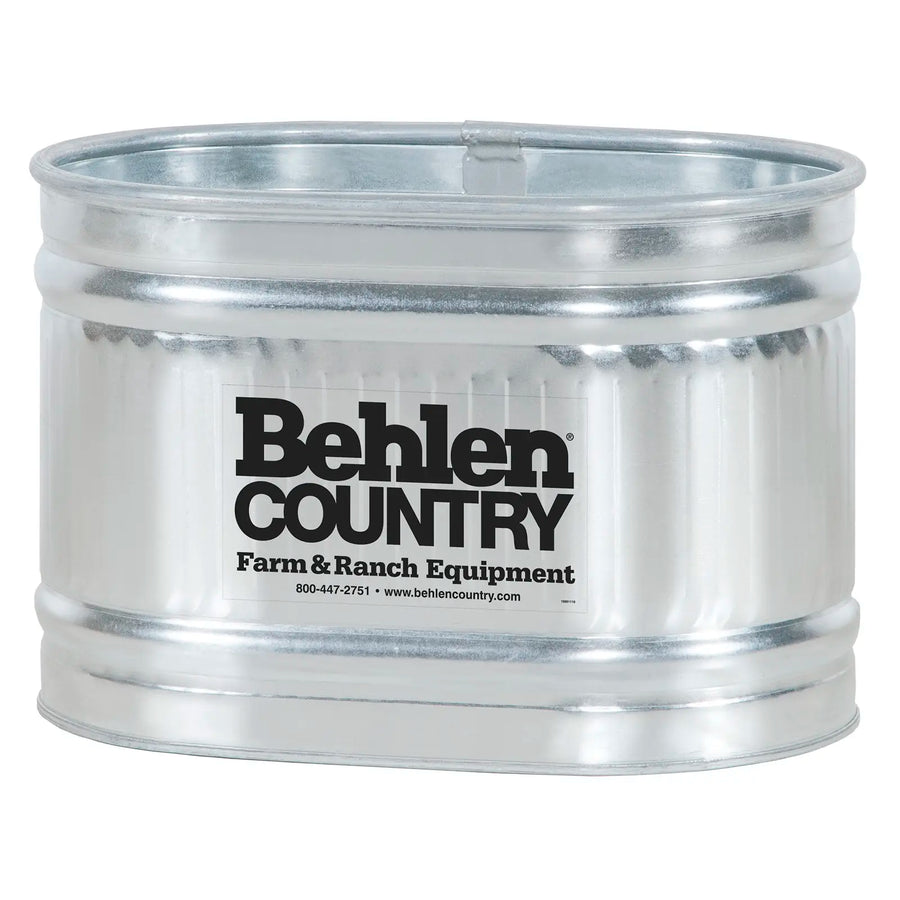 Behlen 2x2x3 Galvanized Round End Tank