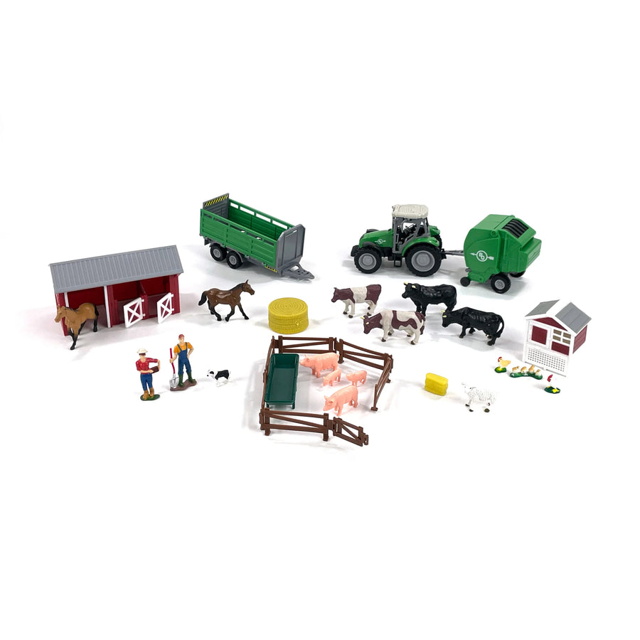 Big Country Toys Mini Farm Playset