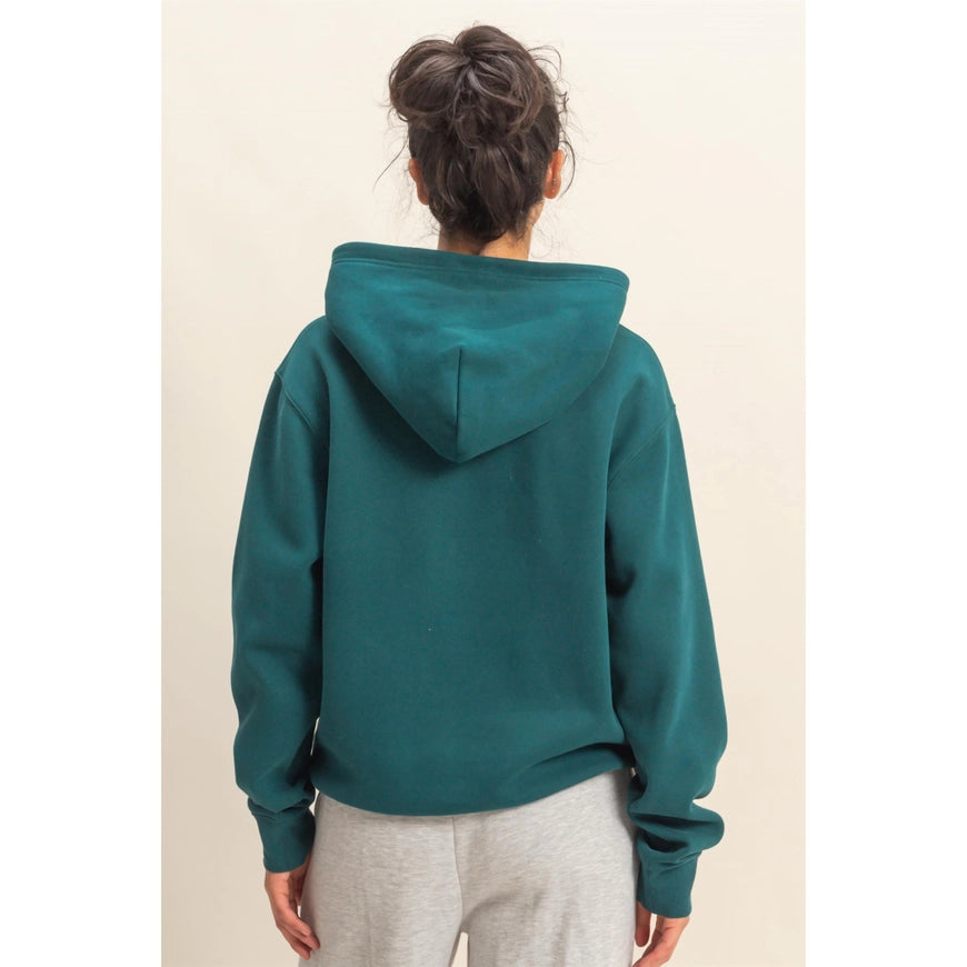 Margo Deep Green Knit Top