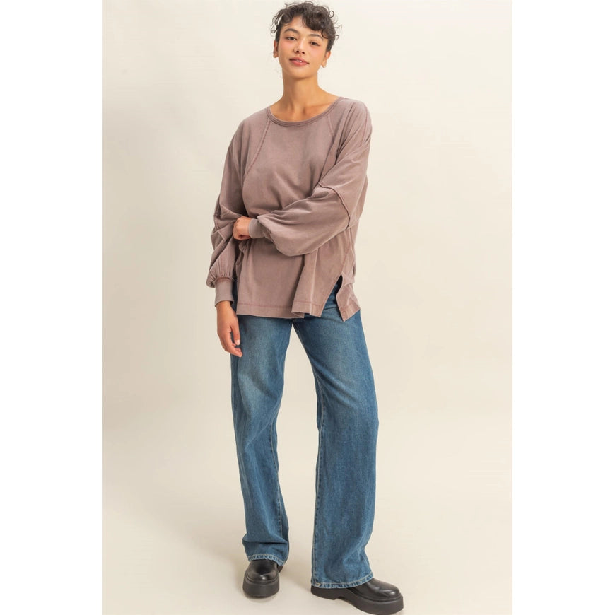 DeeDee Chestnt/Taffy Pullover