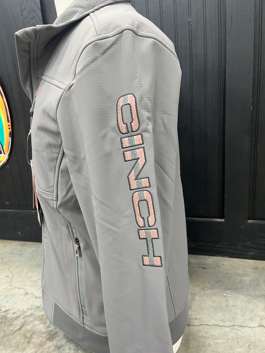 Cinch Women's Grey Bonded Jacket