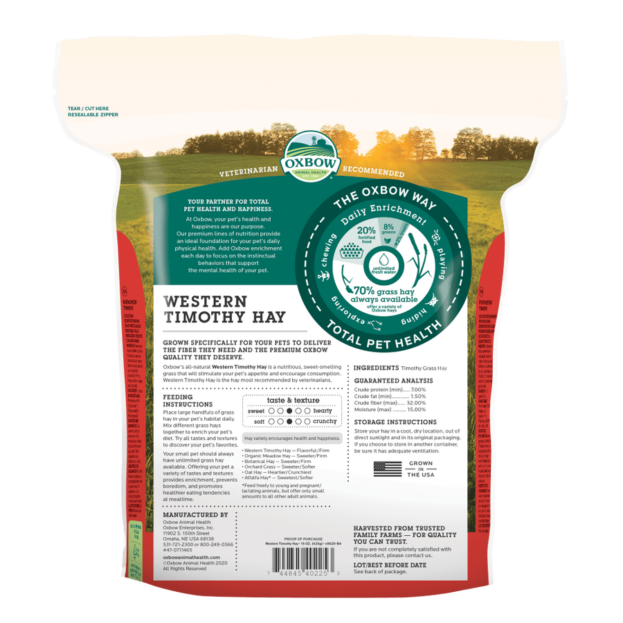 Oxbow Western Timothy Hay