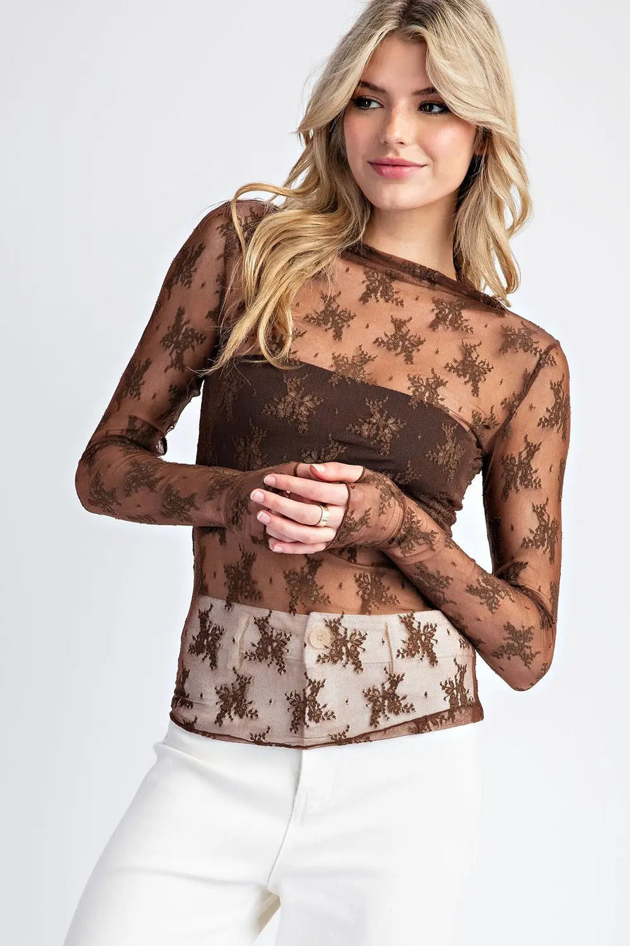 Cora Assorted Lace Top