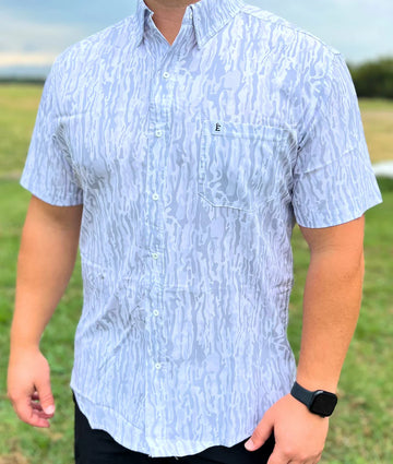 Embry White Ranch Button Up
