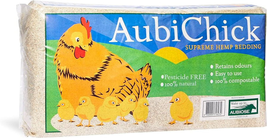 AubiChick Supreme Hemp Bedding 22lb