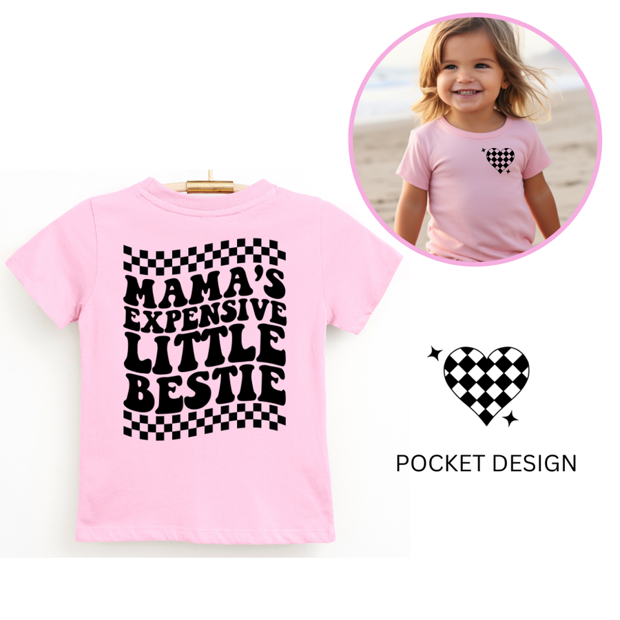 Mama's Expensive Bestie Girls Tee