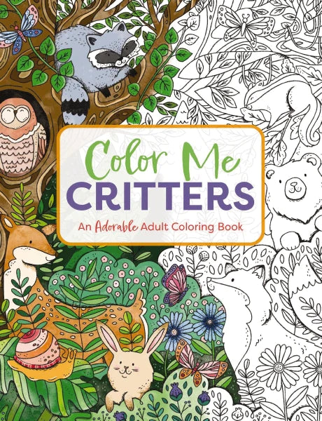 Color Me Critters Coloring Book
