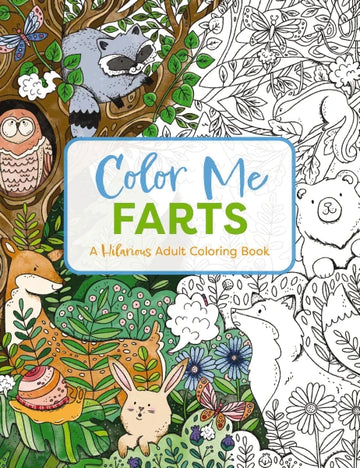 Color Me Farts Coloring Book