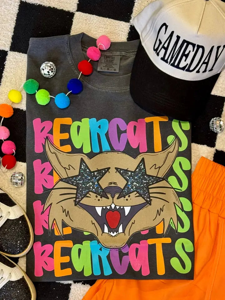 Neon Mascot Tee Asst