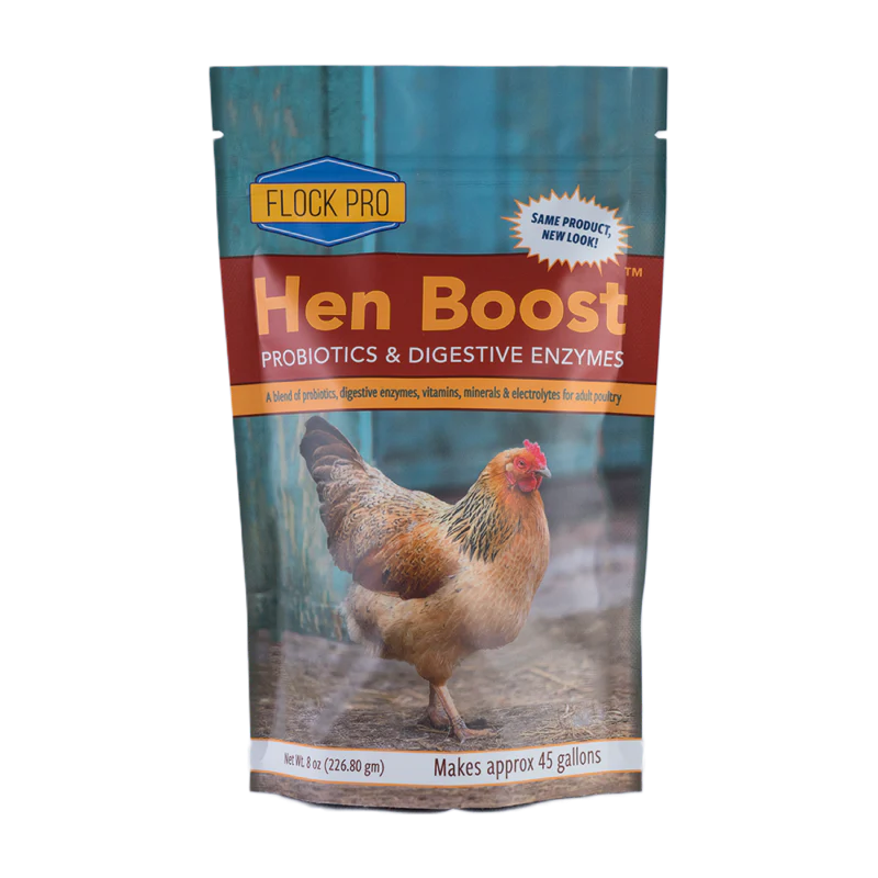 Hen Boost Probiotics & Digestive Enzymes Chicken Supplement