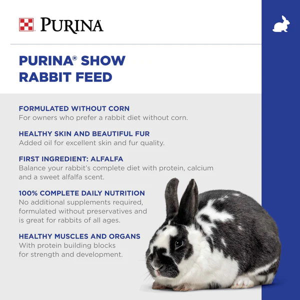 Show Rabbit Feed Nearby Rabbit Shop Purina® Show Rabbit Feed