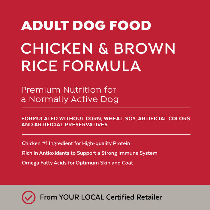 Exclusive Signature Adult Dog Chicken & Brown Rice Formula 30lb