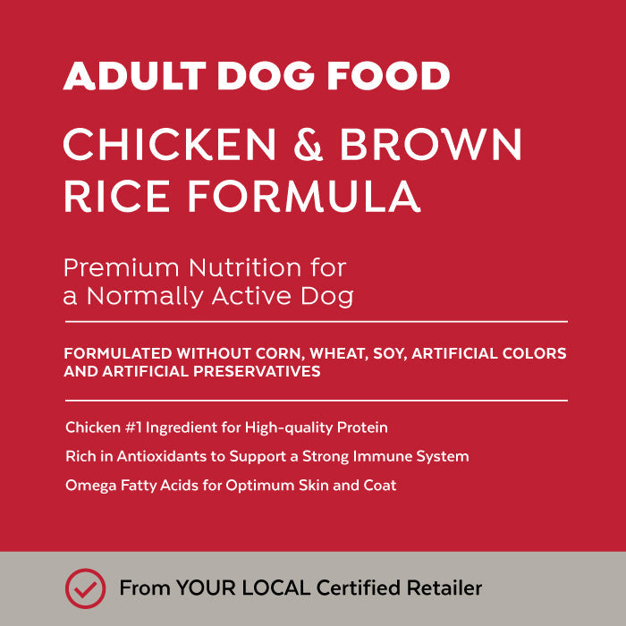 Exclusive Signature Adult Dog Chicken & Brown Rice Formula 15lb