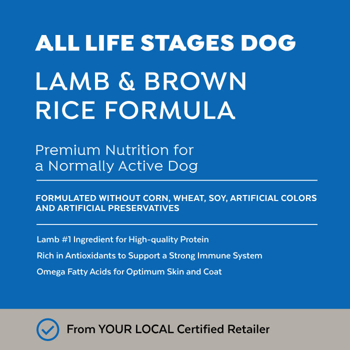 Exclusive Signature All Life Stages Lamb & Brown Rice Formula 30lb
