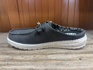 Hey Dude Wendy Slip Canvas Black