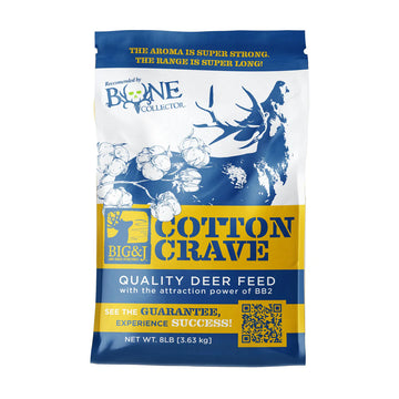 Big & J Cotton Crave Deer Feed 8lb