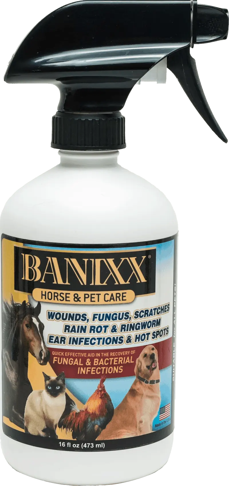 Banixx Horse and Pet Wound Spray 16oz