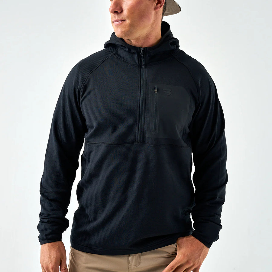 Burlebo Blaze Tech Quarter Zip Asst Colors