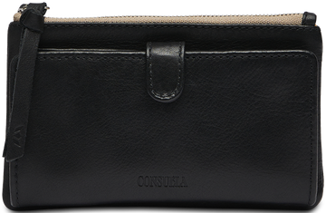 Rosita, hand clutch in genuine calfskin leather.
