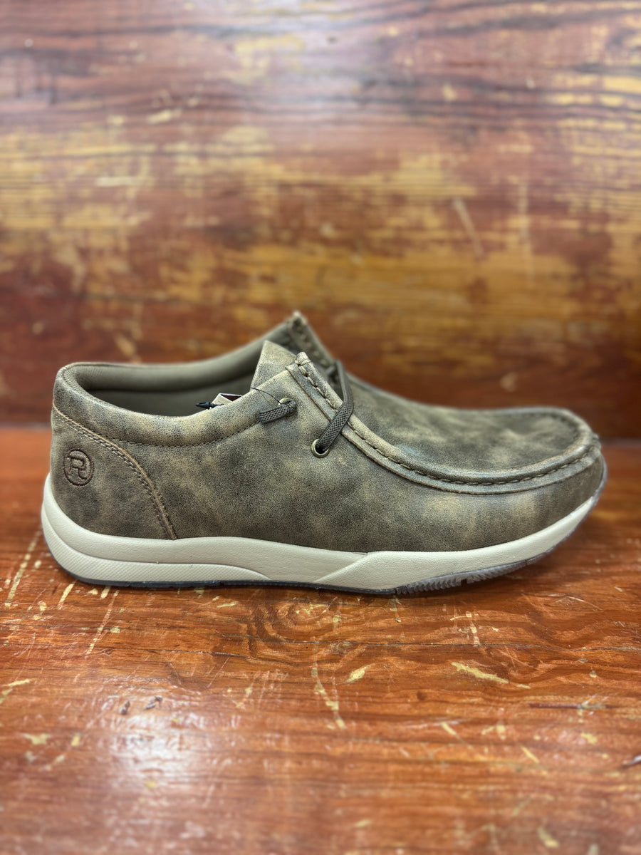 Roper Dusty Tan Leather Shoe