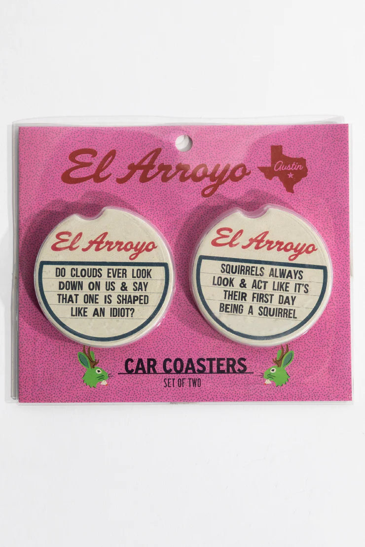El Arroyo Car Coaster Set