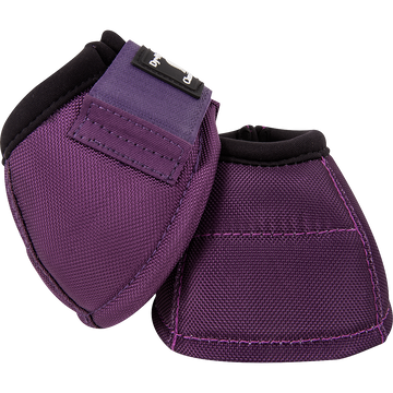 Classic Equine Dy•No Turn Bell Boot - Eggplant