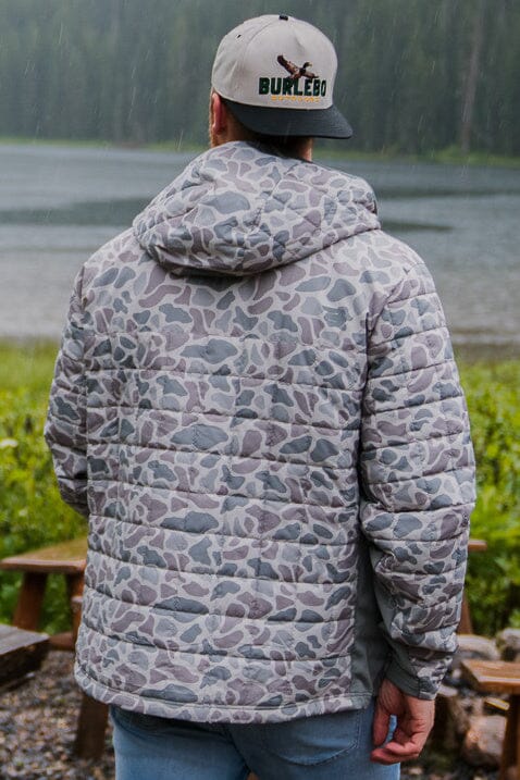 Burlebo Puffer Jacket Classic Deer Camo