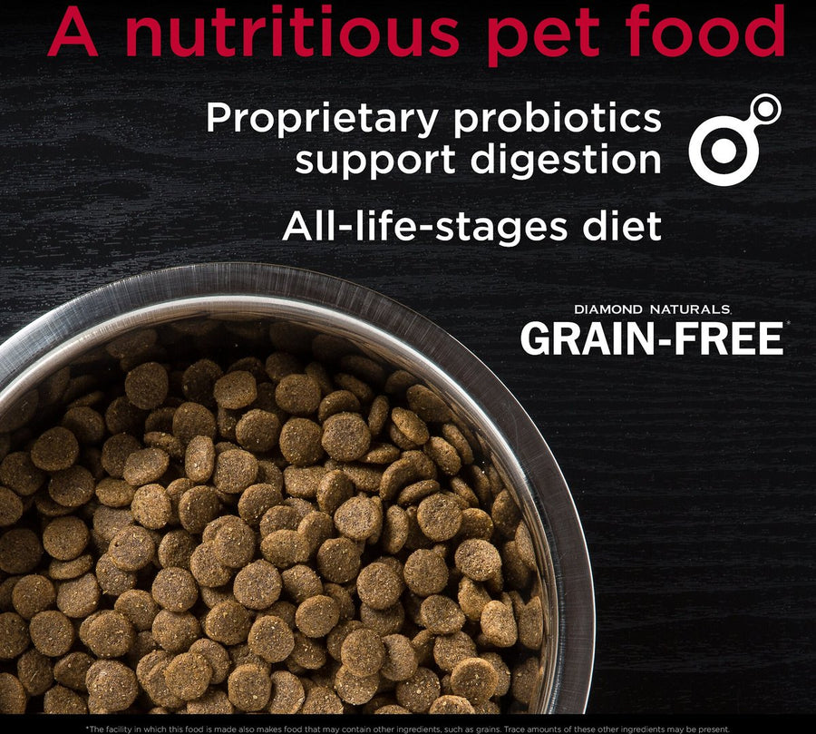 Diamond Naturals Grain-Free Beef & Sweet Potato Formula 28lb