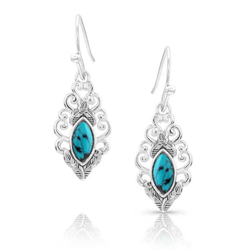 Montana SS Turquoise Traditions Earrings