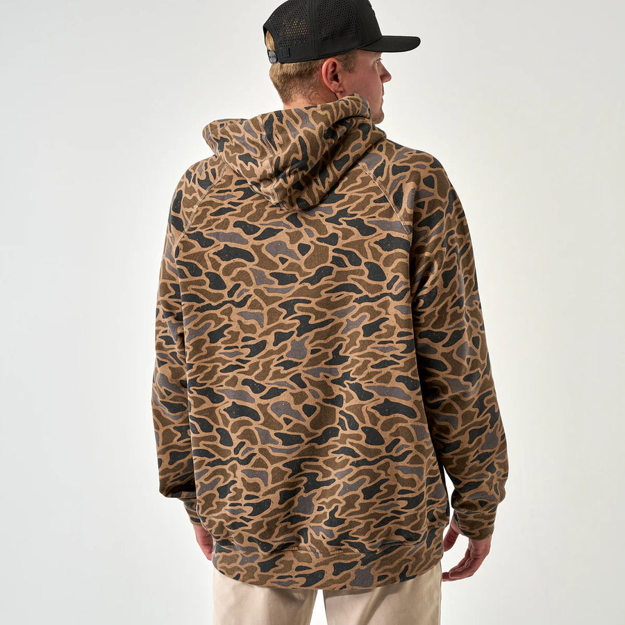 Burlebo Fleece Hoodie Gauge Camo