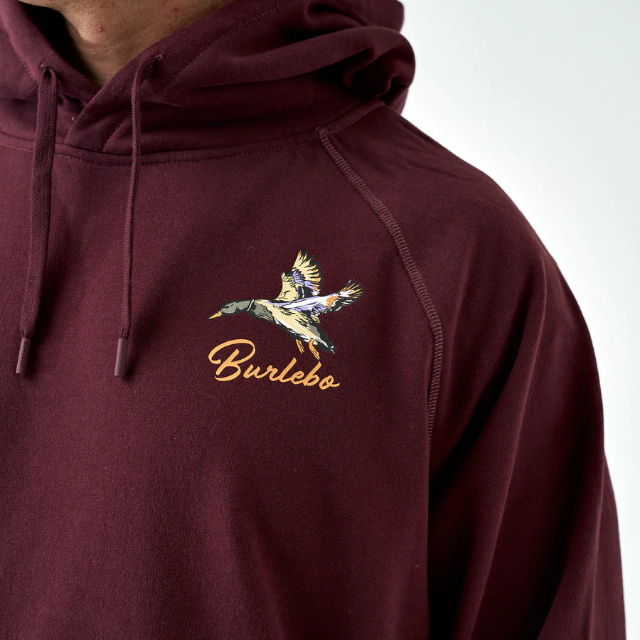 Burlebo Fleece Hoodie Pintail Triangle Duck