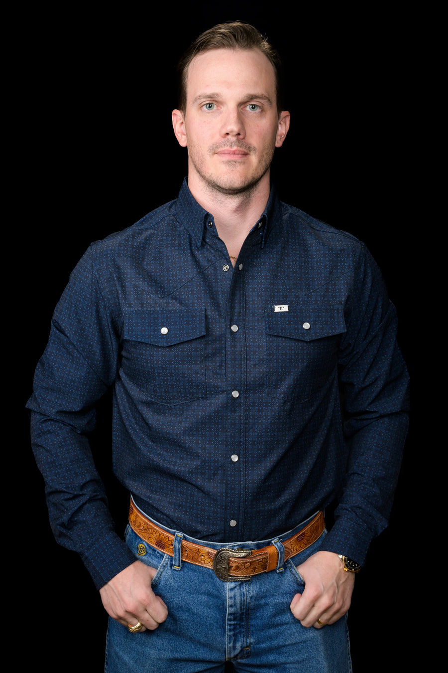 Ferrell The Collin Long Sleeve Snap