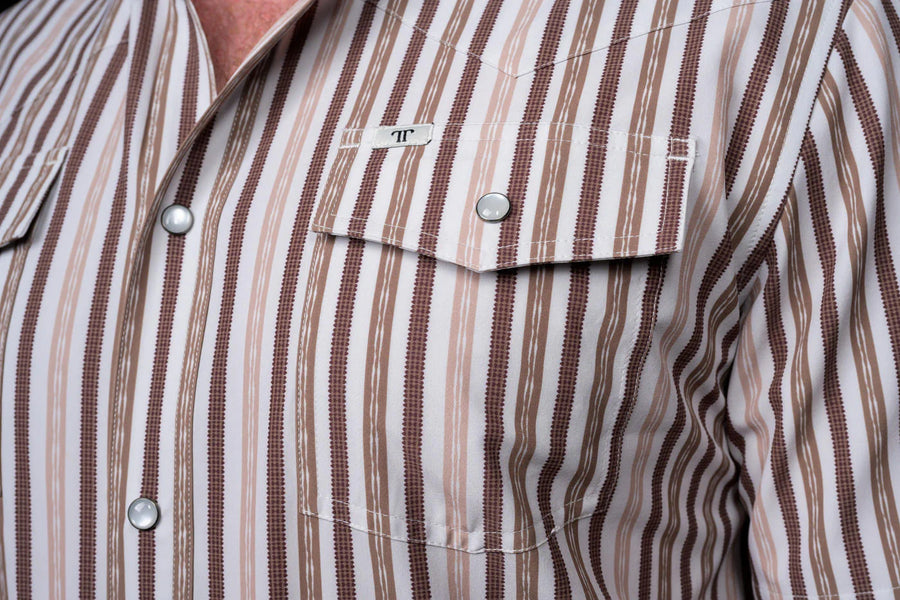 Ferrell The Wyatt Brown Short Sleeve Snap