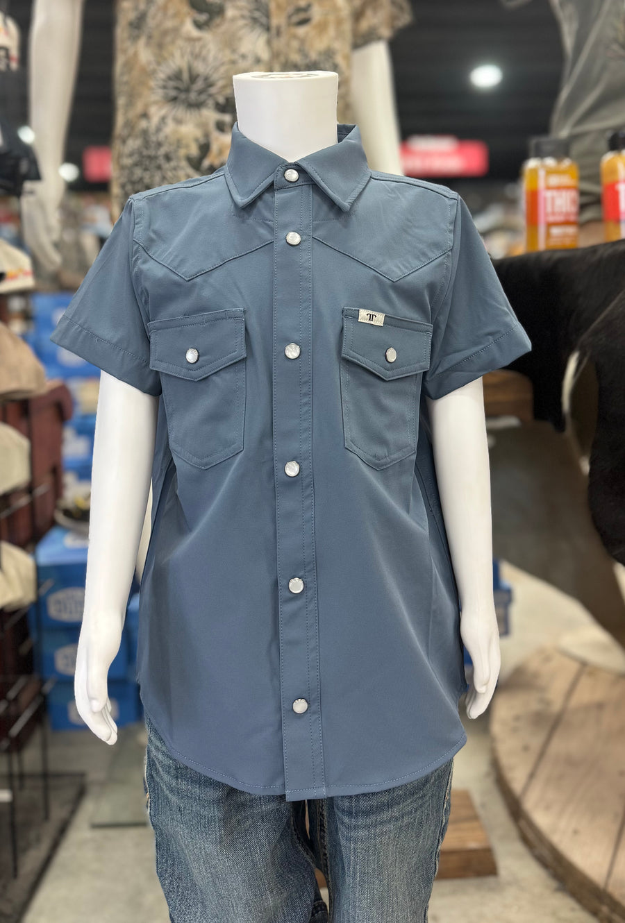 Ferrell Kid's Asst. Short Sleeve Snap Shirts