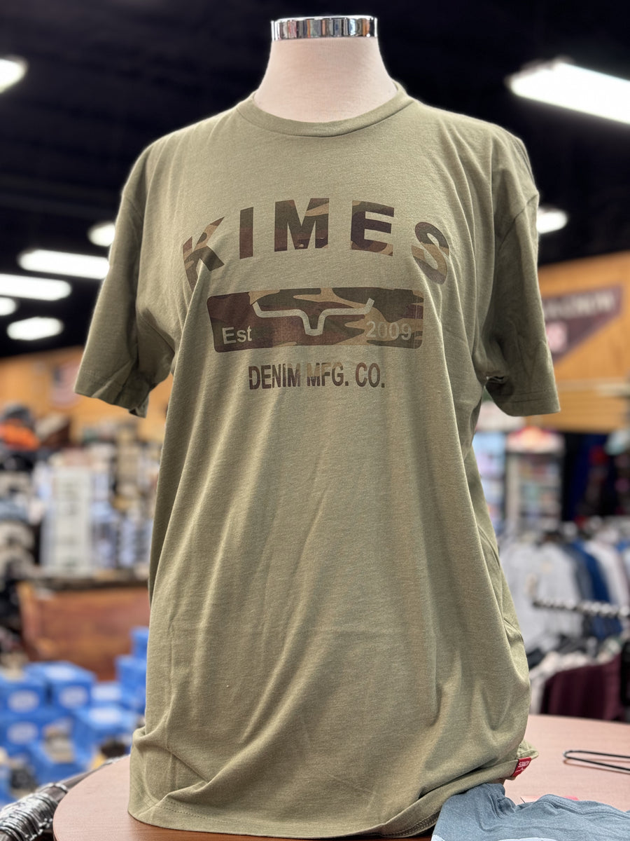 Kimes Camo Logo Tee