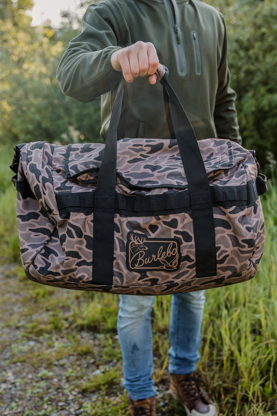 BURLEBO Duffle - Classic Deer Camo