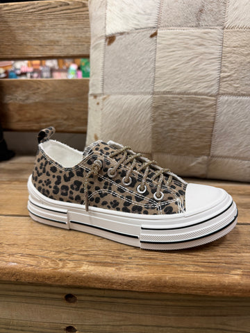 Very G Aman Leopard Print Tan