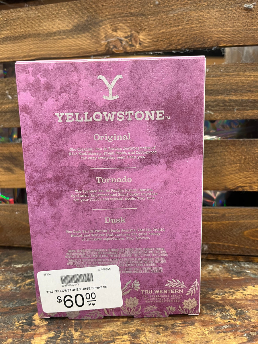 Tru Yellowstone Purse Spray Set