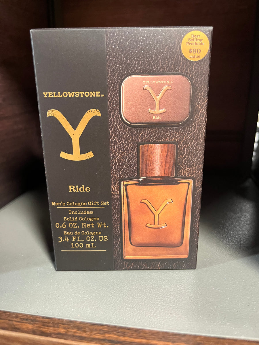 Yellowstone Men's Ride Cologne & Solid Cologne Set