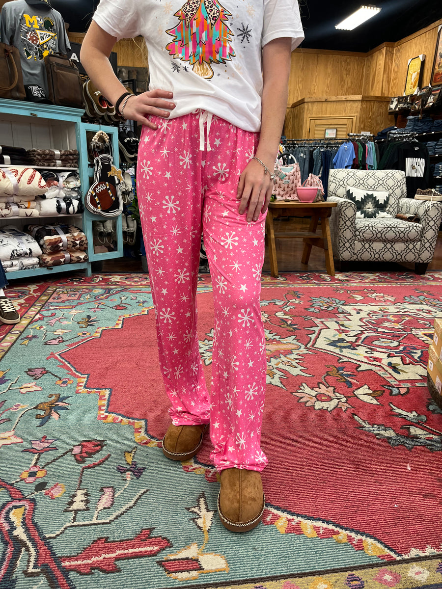 SC Pink Snowflake Lounge Pant