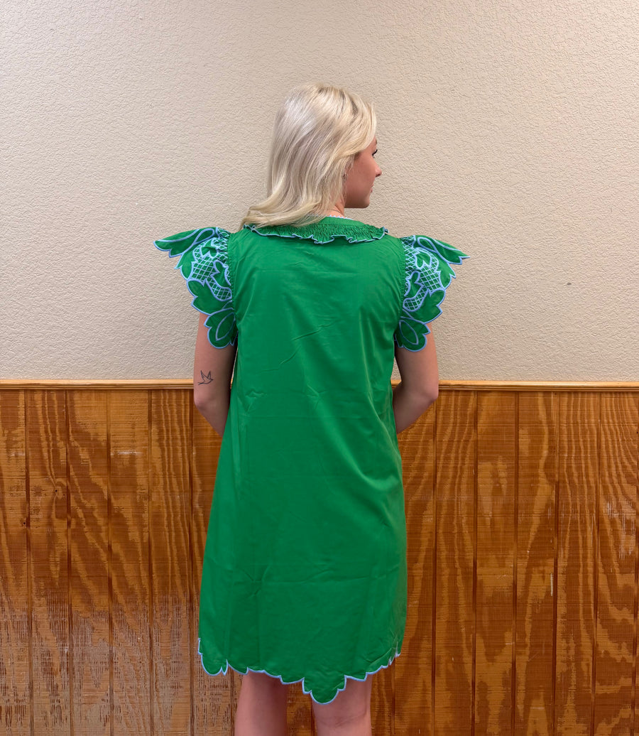 Entro Madeline Green Flowy Dress – McGregor General Store